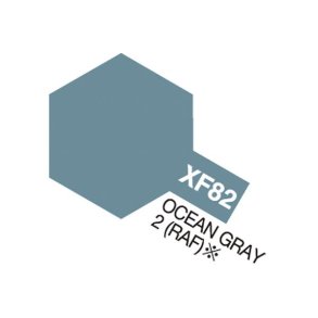 XF-82 Ocean Gray 2 RAF, Acrylic Mini 10 ml (penselmaling, mat) - Tamiya